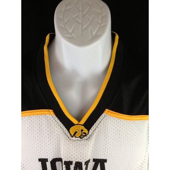 Iowa Hawk eyes 06 White Football Jersey Sports Specialties Size Large EUC LOOK - Picture 3 of 10